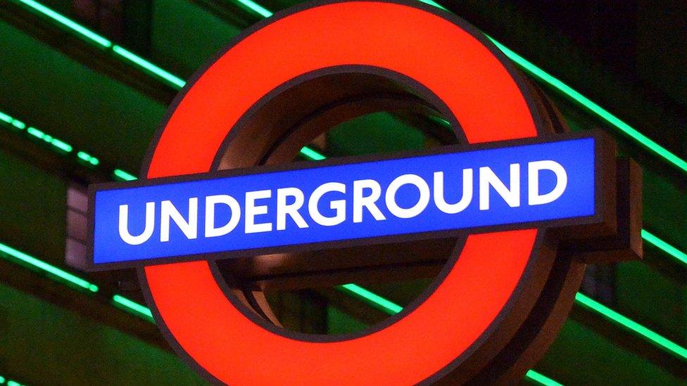 London Underground sign