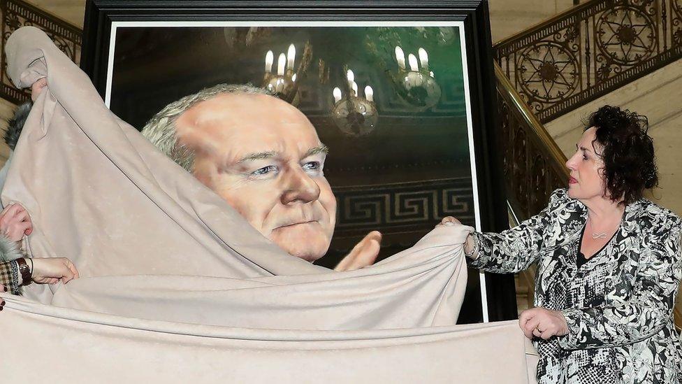 Martin McGuinness portrait