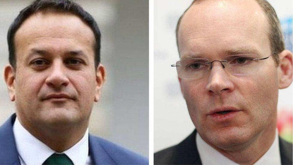 Leo Varadkar and Simon Coveney