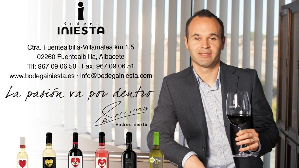 Barcelona star Iniesta seeks winning wine formula - BBC News