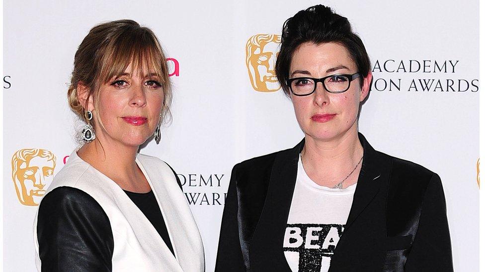 Sue Perkins and Mel Giedroyc