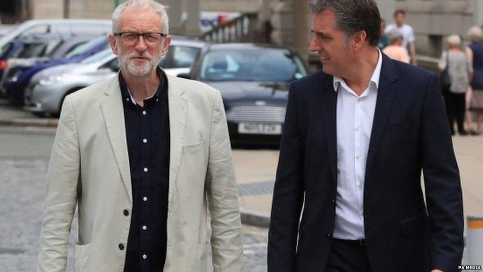 Jeremy Corbyn and Steve Rotheram