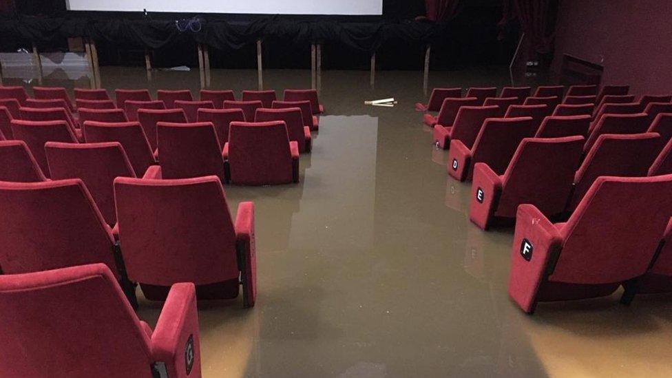 Hebden Bridge Picture House flood