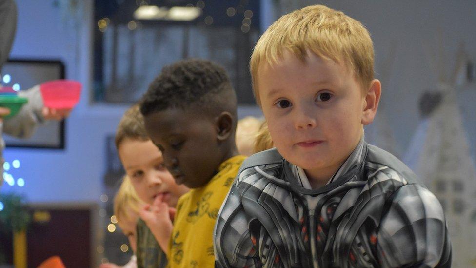 Children in nursery