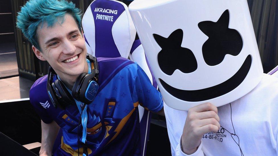 Ninja and Marshmello