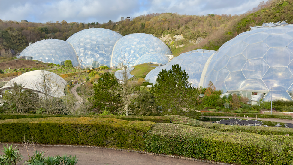 Eden Project biomes