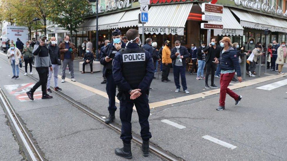 Police in Nice