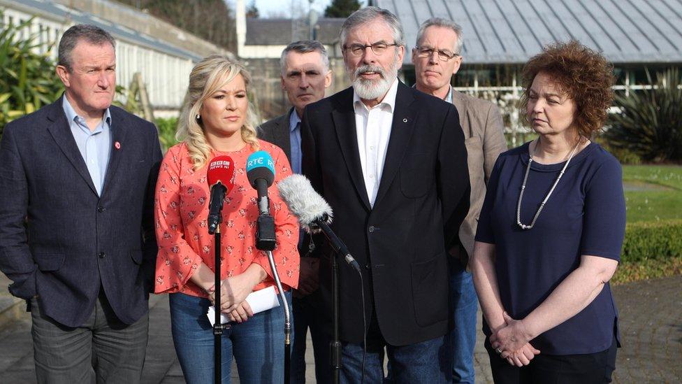 Sinn Fein press conference