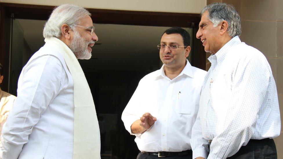 Cyrus Mistry succeeded Ratan Tata in 2012