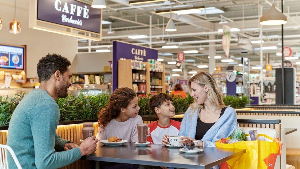 Sainsbury's food hall