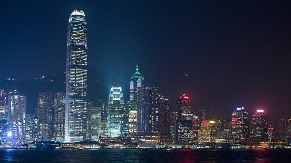 Hong Kong skyline