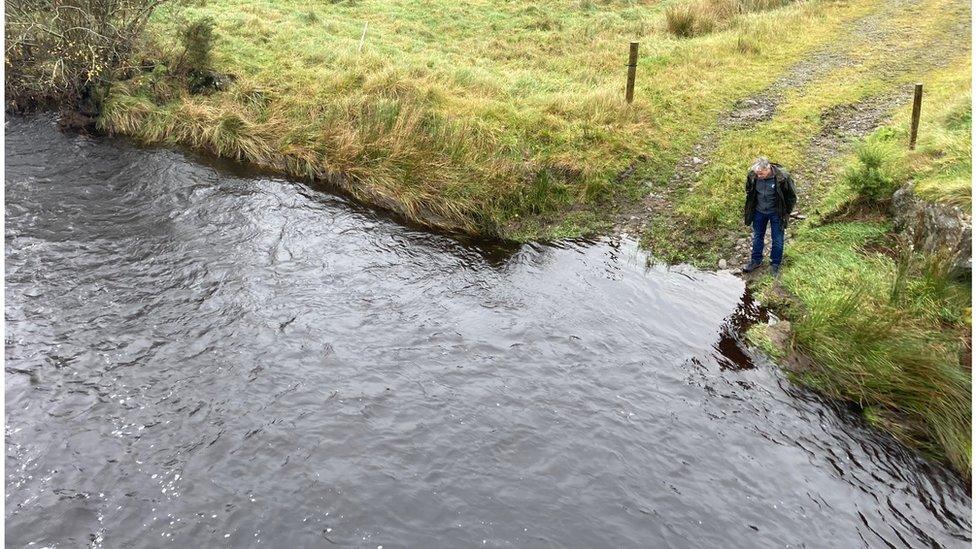 polluted derg river