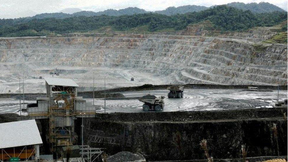 View of the Cobre Panama mine, of Canadian First Quantum Minerals, in Donoso, Panama, December 6, 2022