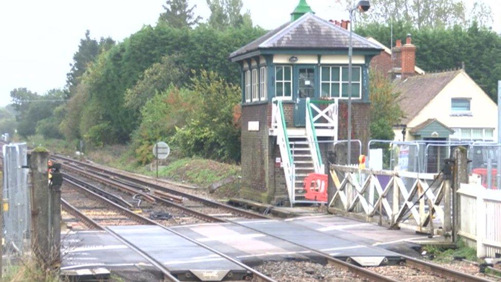 Plumpton level crossing