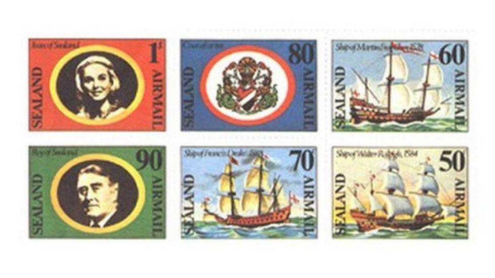 Sealand stamps