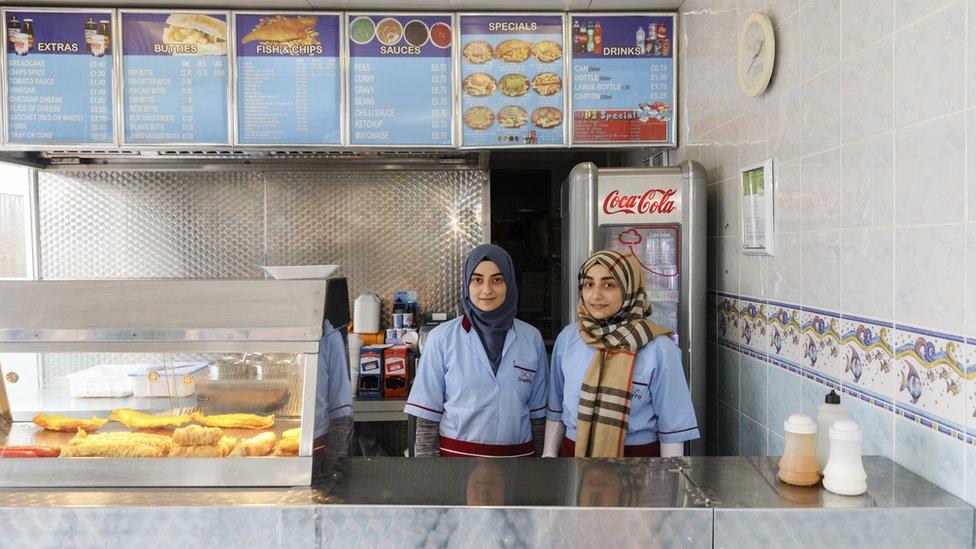 Crisp & Fry. Spring Bank, by Martin Parr