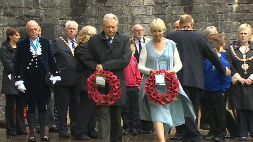 Assembly members Lord Dafydd Elis-Thomas and Sian Gwenllian