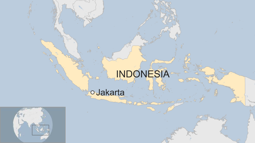 Map of Indonesia