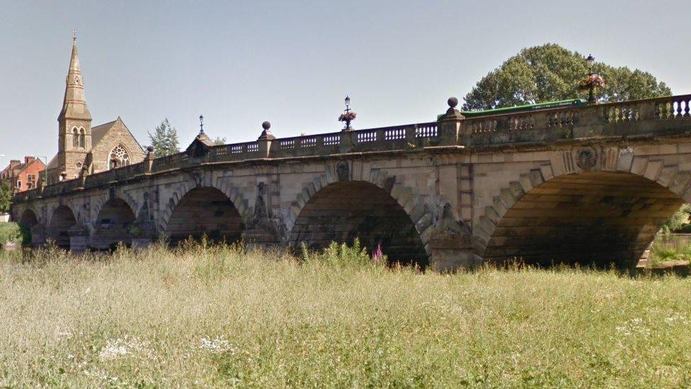 English Bridge, Shrewsbury