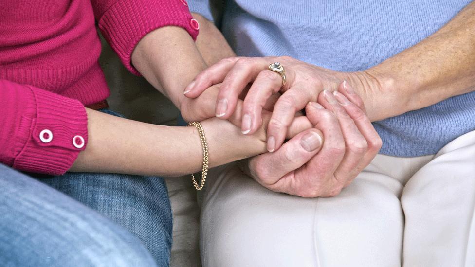 Carer with older woman