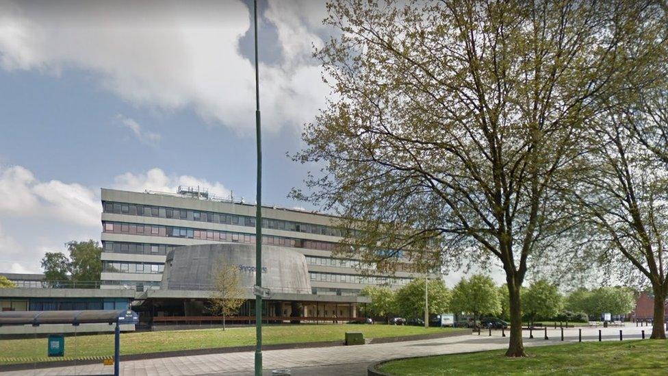 Shropshire Council building in Shrewsbury