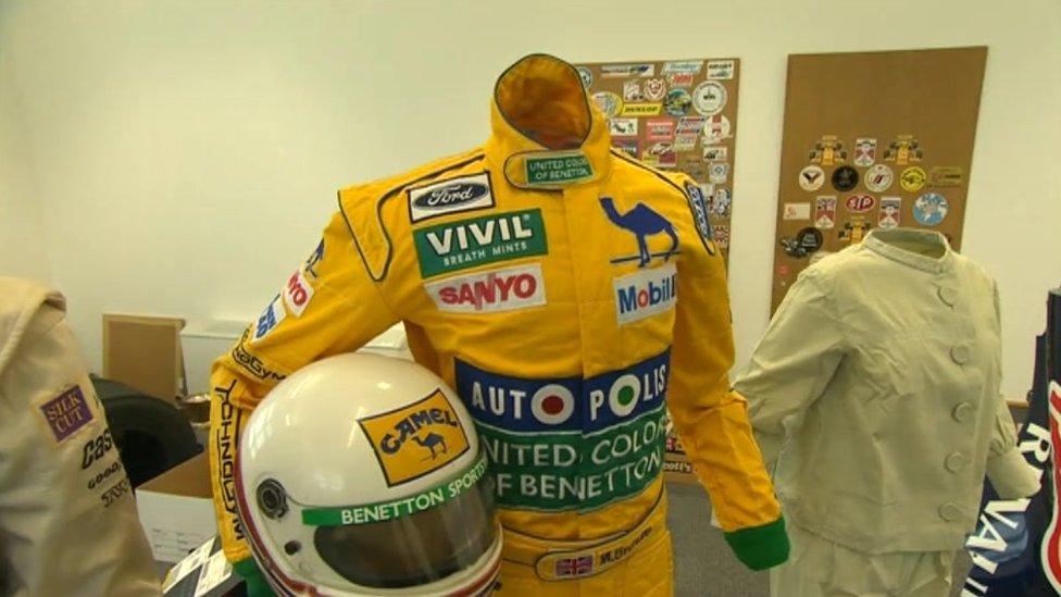 Racing driver suit