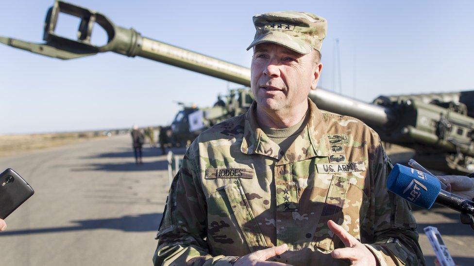 Commander of U.S. Army Europe Lt. Gen. Ben Hodges