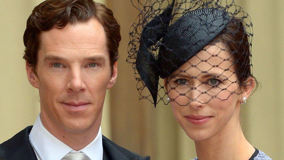 Benedict Cumberbatch and Sophie Hunter