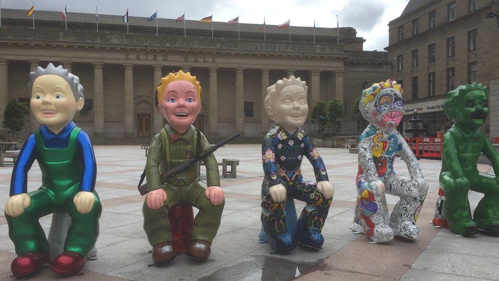 Oor Wullie sculptures