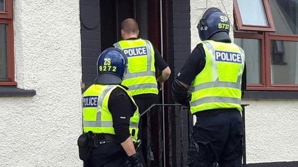 Police Scotland raid