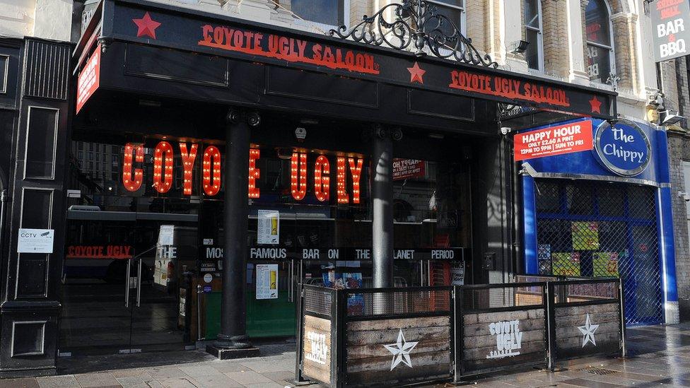 Coyote Ugly nightclub