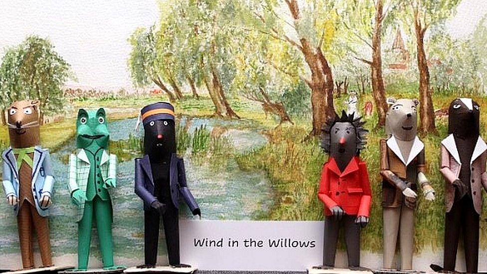 John Wheeler's Wind in the Willows figures