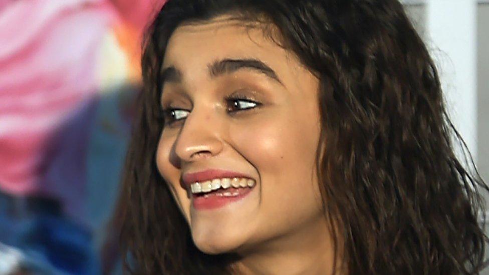 Indian actress Alia Bhatt