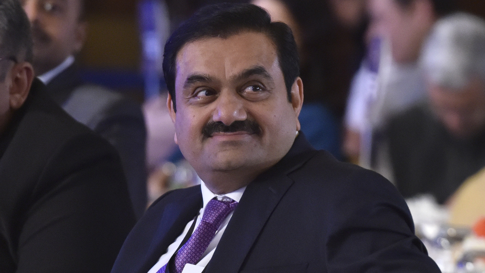 Chairman and founder of the Adani Group Gautam Adani at a summit in New Delhi, India.