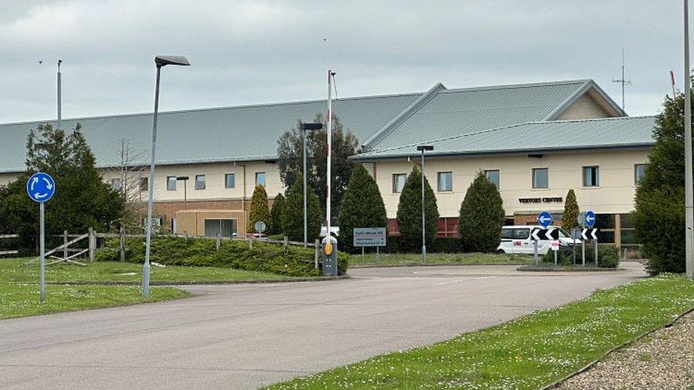 Yarl's Wood detention centre, Bedford