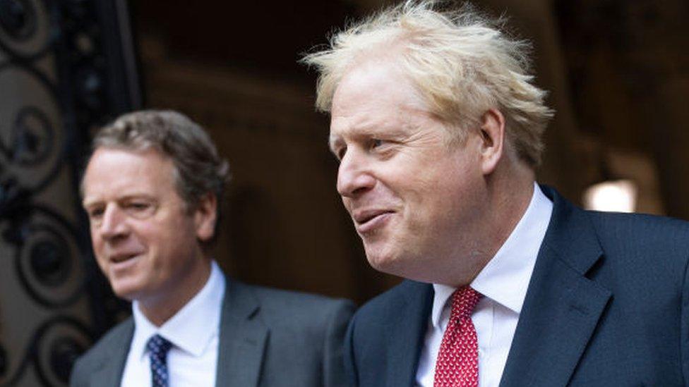 boris johnson and alister jack