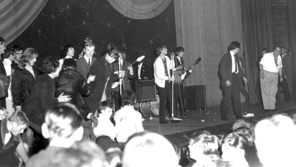 Rolling Stones at Ipswich Gaumont, 1964