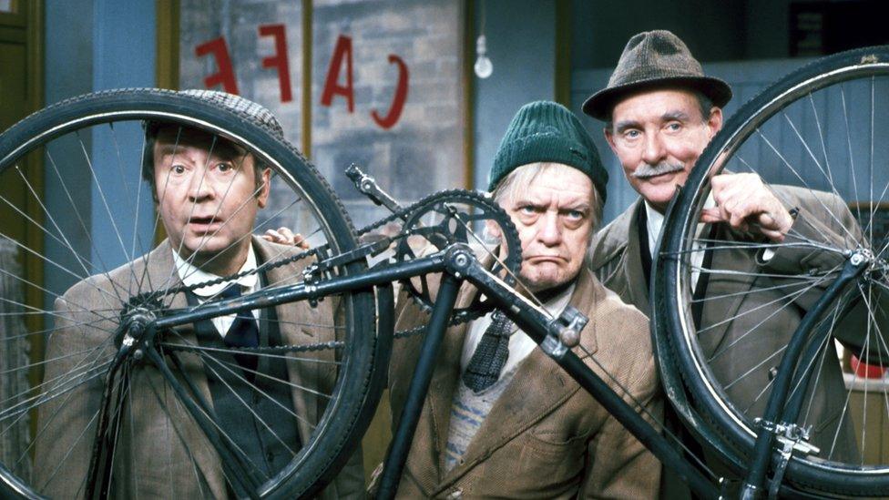 Peter Sallis, Bill Owen and Michael Bates - the original trio in Last of the Summer Wine