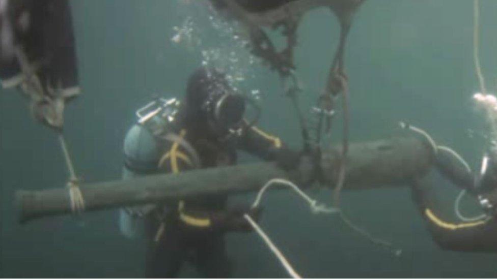 Robert Sténuit's Girona dive