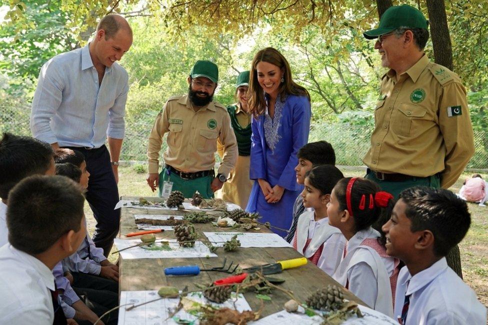 Duke and Duchess of Cambridge in Pakistan