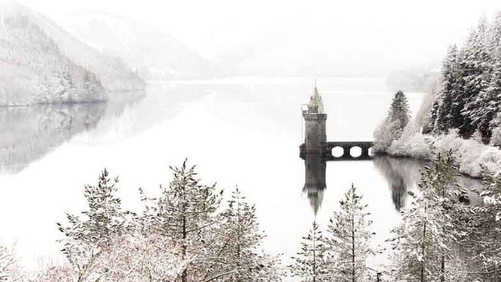 Lake Vyrnwy in Powys