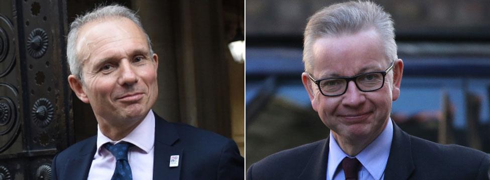 David Lidington and Michael Gove