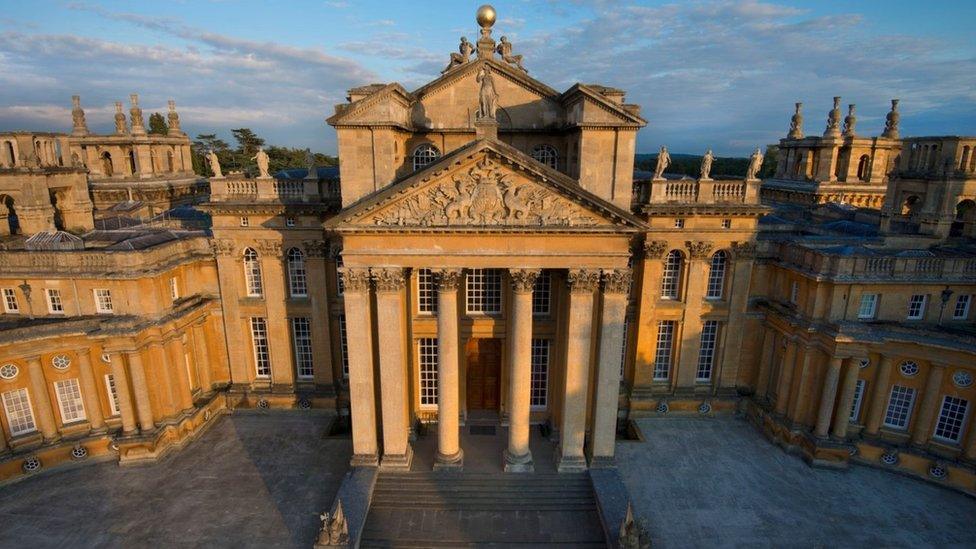 Blenheim Palace Great Court