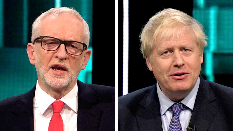 Jeremy Corbyn and Boris Johnson