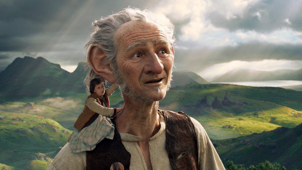 Mark Rylance played the BFG in the recent film