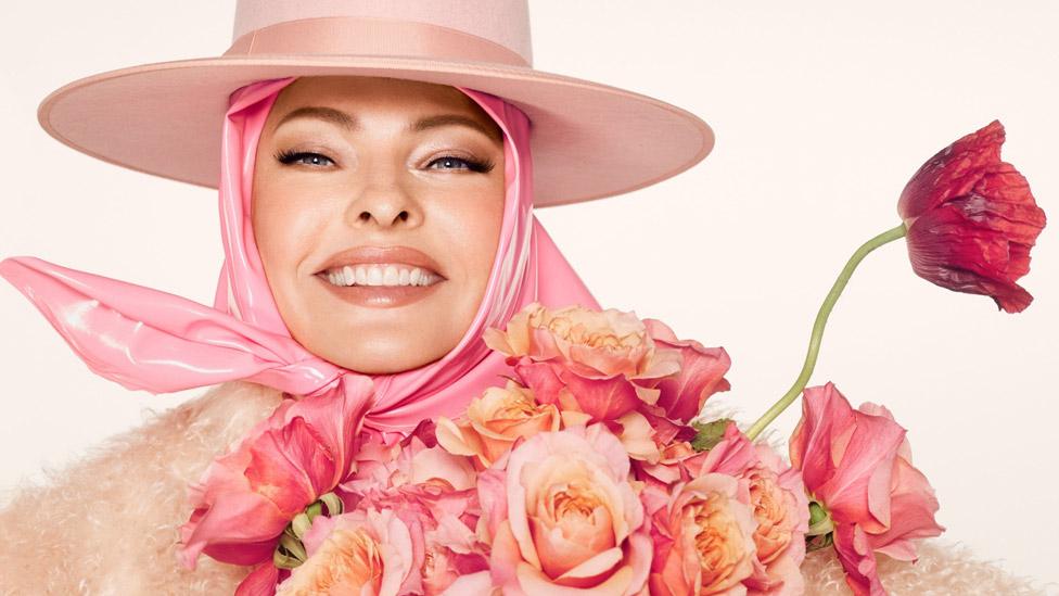 Linda Evangelista in Vogue