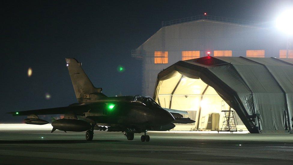 A Tornado at RAF Akrotiri