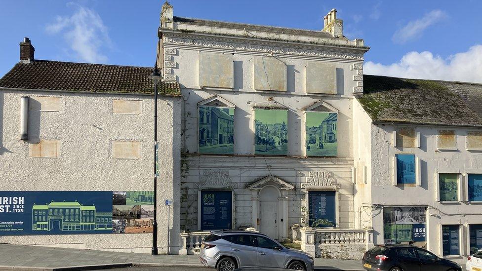 Donwpatrick's former police Station on Irish Street