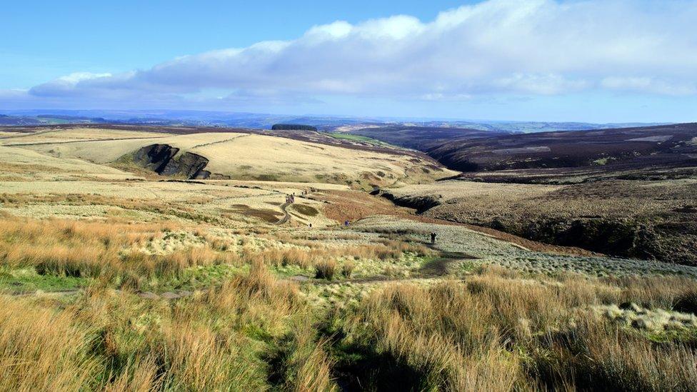 Image of moorland in West Yorkshire