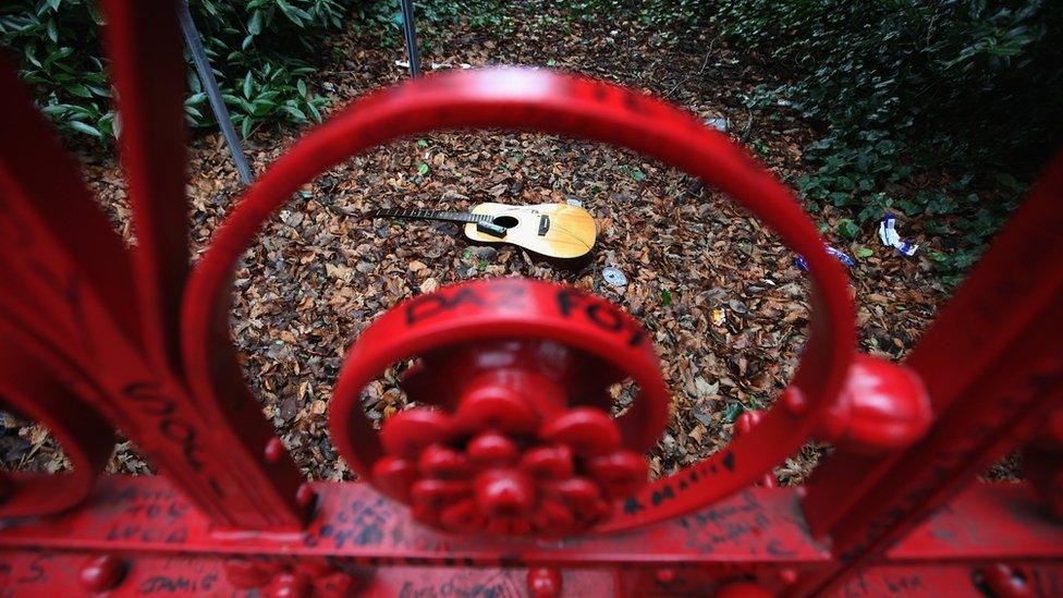 Strawberry Fields gates